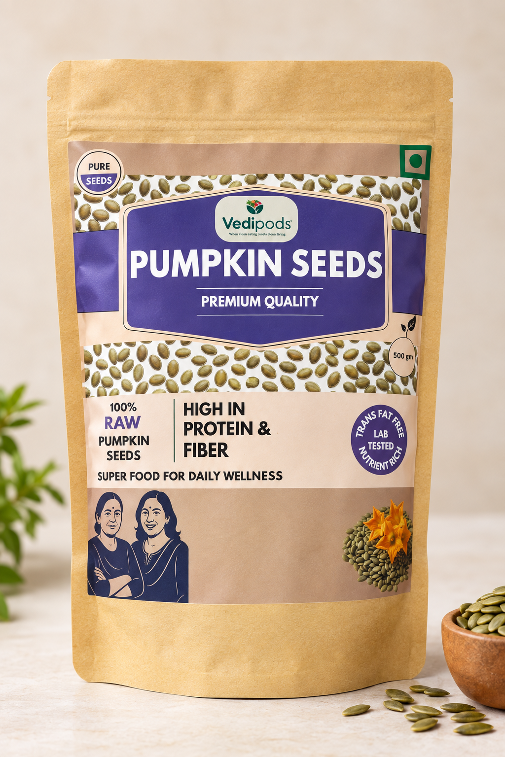 Actual Size Pumpkin Seeds 500 gm.webp